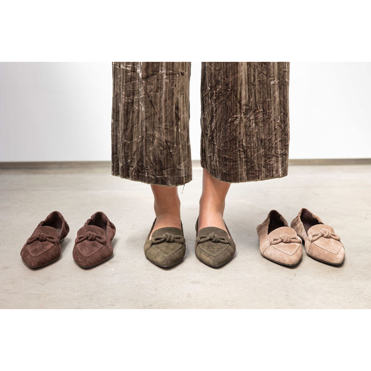 Tango Suède Loafer – Taupe