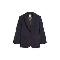 Summum  blauw krijtstreep blazer