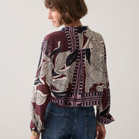 Summum blouse met artistieke print