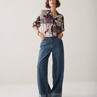 Summum blouse met artistieke print