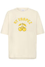 Saint Tropez T-shirt met gele kersen Print