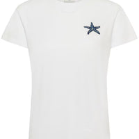 Saint Tropez T-shirt met Zeester – Wit