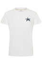 Saint Tropez T-shirt met Zeester – Wit