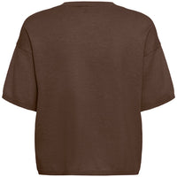 Saint Tropez Gebreide Top – Bruin