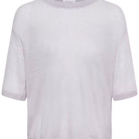 Saint Tropez Gebreide Top – Licht Lila
