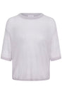 Saint Tropez Gebreide Top – Licht Lila