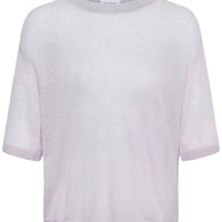 Saint Tropez Gebreide Top – Licht grijs