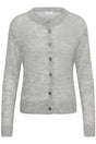 Saint Tropez Gebreid Vest – Lichtgrijs