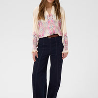 Saint Tropez Blouse met Paisley Print