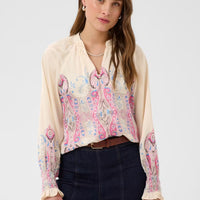 Saint Tropez Blouse met Paisley Print