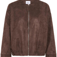 Saint Tropez Suèdelook Jasje – Bruin
