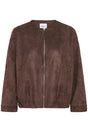 Saint Tropez Suèdelook Jasje – Bruin