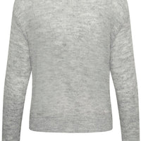 Saint Tropez Gebreid Vest – Lichtgrijs