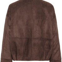 Saint Tropez Suèdelook Jasje – Bruin