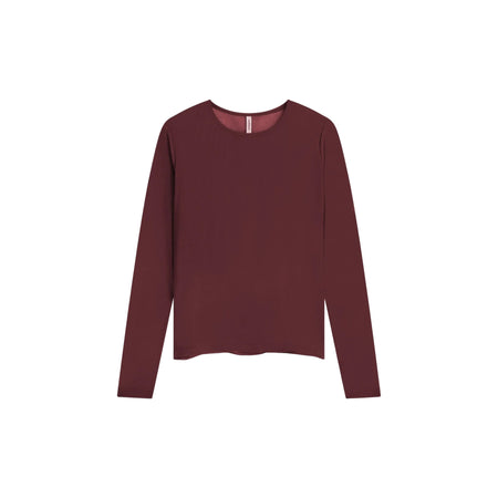 Summum Longsleeve Top – Bordeaux