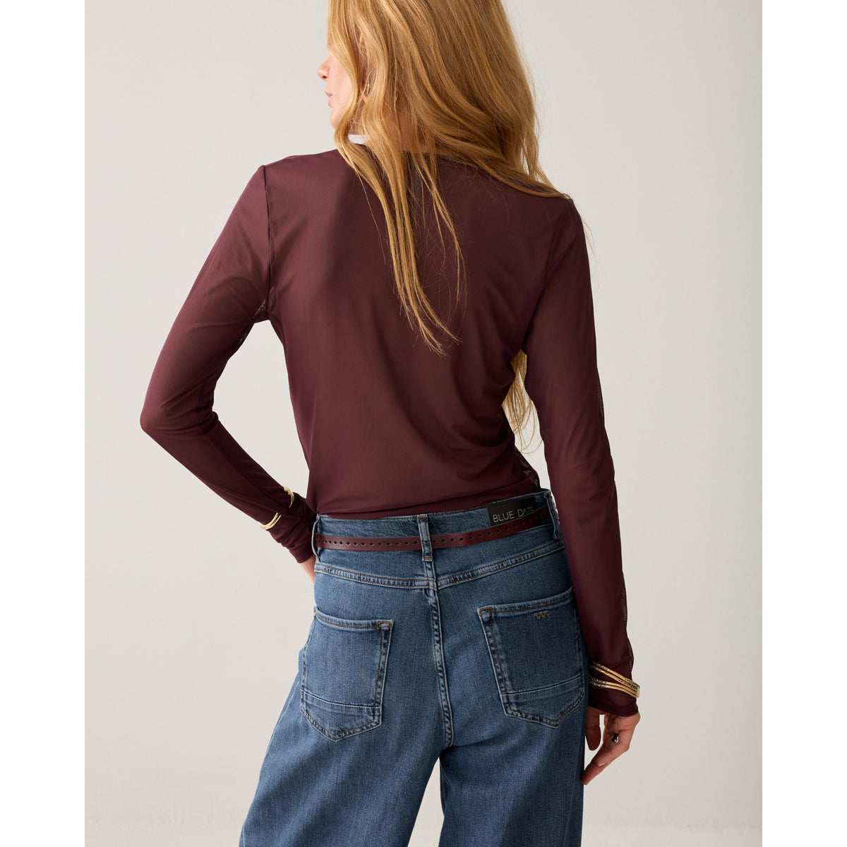 Summum Longsleeve Top – Bordeaux