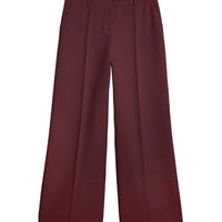 Summum bordeaux pantalon met wijde pijpen