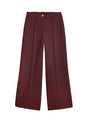 Summum bordeaux pantalon met wijde pijpen
