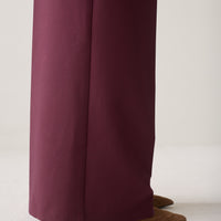 Summum bordeaux pantalon met wijde pijpen