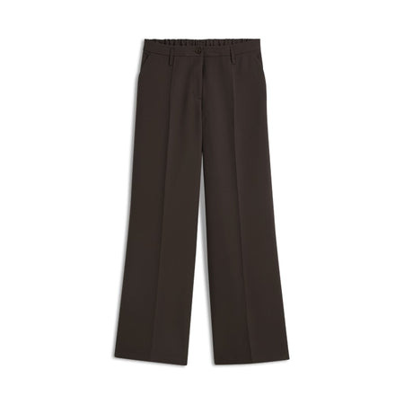 Summum donker bruine wide leg uni