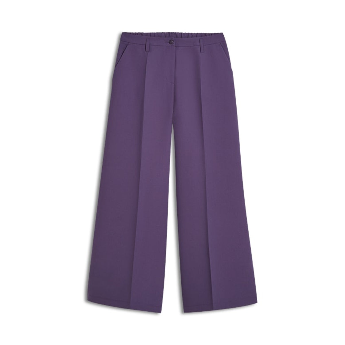 Summum paarse wide leg Broek