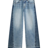 Summum Wide Leg Jeans – Light Blue Denim