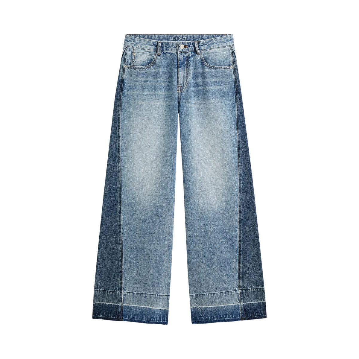 Summum Wide Leg Jeans – Light Blue Denim