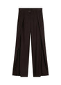 Summum bruine wide leg pantalon
