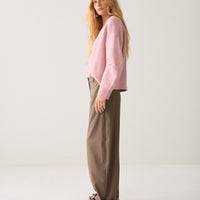 Summum  taupe tapered pantalon