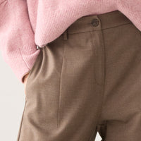 Summum  taupe tapered pantalon
