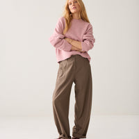 Summum  taupe tapered pantalon