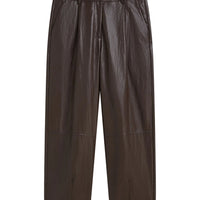 Balloon trouser Soft faux leather
