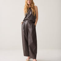 Balloon trouser Soft faux leather