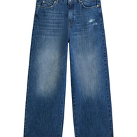 Summum middenblauwe  wijde jeans
