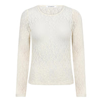 Co'Couture Kanttop – Offwhite