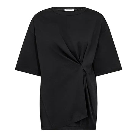 Co ' Couture Top met Twistdetail – Zwart