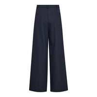Co’Couture donker blauwe  Wide Leg Pantalon