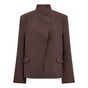 Co'Couture – Stijlvolle bruine blazer
