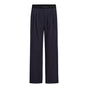 Co'Couture – Donkerblauwe pantalon met krijtstreep