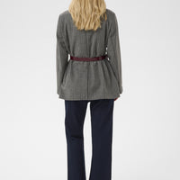 Culture blazer met borduursels