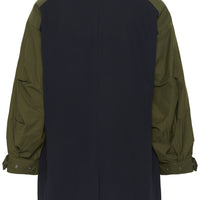Culture oversize groen/blauwe  blazer