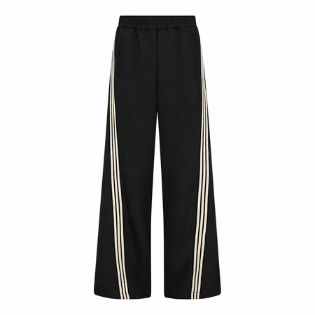 Co ' Couture zwarte travelbroek met dubbele streep