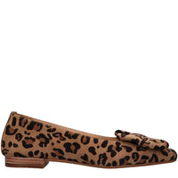 Tango ballerina met leopardprint en strik