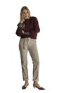 Para Mi beige rib bobby broek