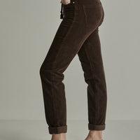 Para Mi bruine corduroy bobby broek