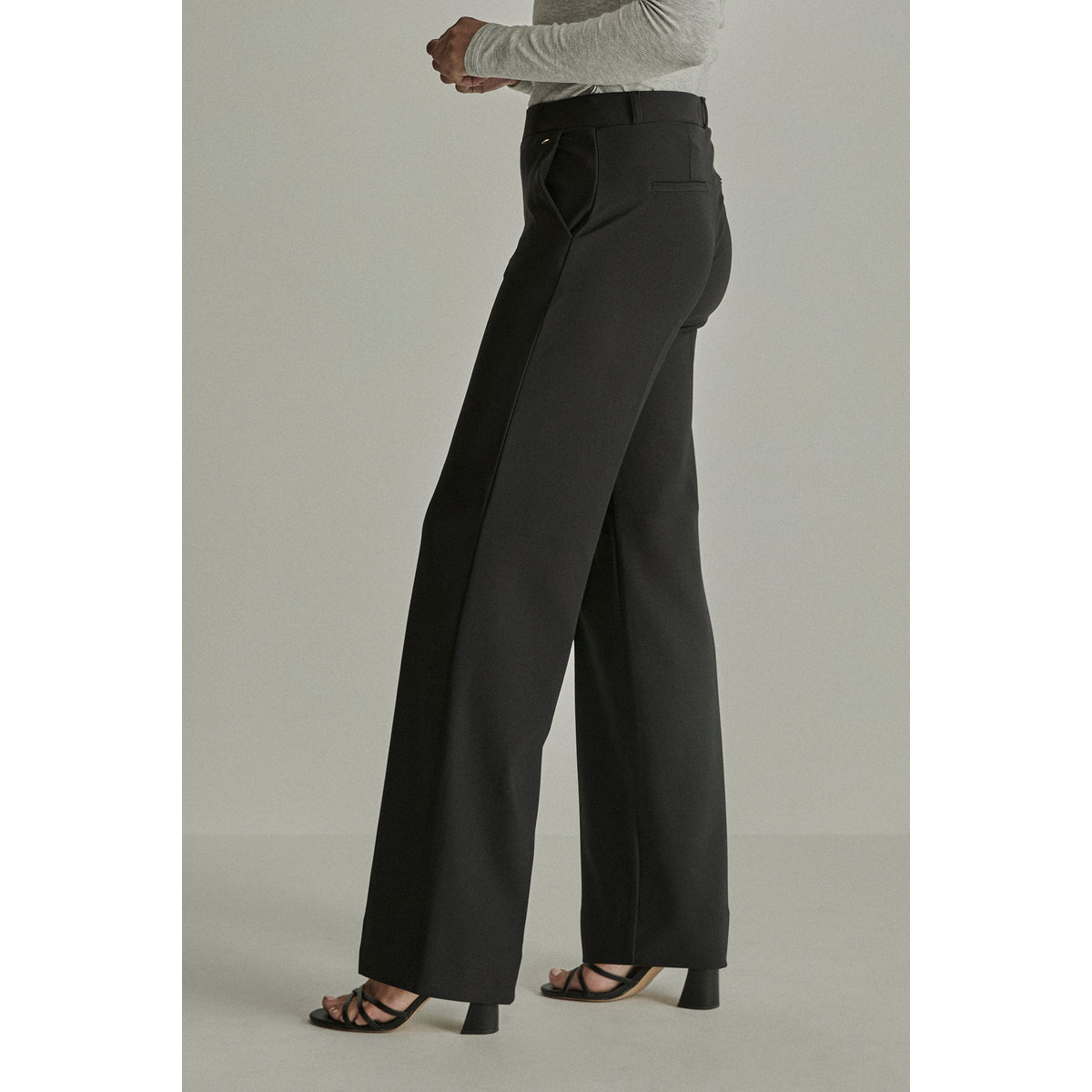 Para Mi Pantalon – Wide Leg- Black
