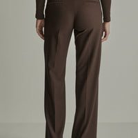 Para Mi Mira Pantalon – Wide Leg- Deep brown