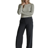 Para Mi Pantalon – Wide Leg- Navy
