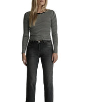 Para Mi Bibi Jeans – Donkergrijze Loose Fit