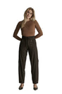 Para Mi Bruine Coco crepe broek